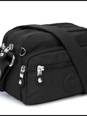 Small Nylon Crossbody Bag Waterproof Shoulder Handbag Women